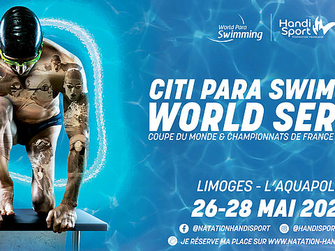 Affiche des World Series Para Swimming