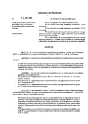 Arrêté prescrivant la modification simplifiée N°03 du Plan local d'urbanisme de la commune de Limoges