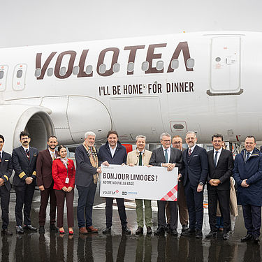 image nouvelle ligne Limoges paris Voloteo en février 2026 Limoges Métropole