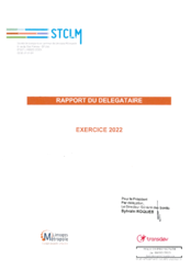 Rapport annuel 2022 - STCLM