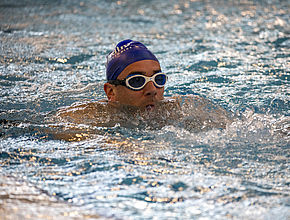 3e édition du Triathlon Limoges Métropole, natation - Agrandir l'image (fenêtre modale)