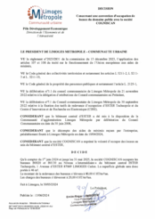 Décision concernant une convention d'occupation de locaux du domaine public avec la société COGNISCAN