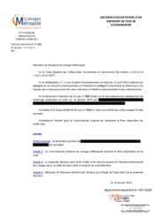Décision d'acceptation d'un abandon de case de colombarium - 918
