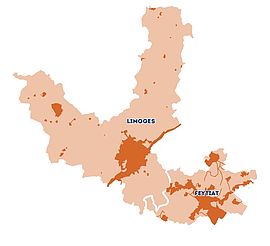 carte de SPR sur le territoire d eLimoges Métropole - Agrandir l'image (fenêtre modale)