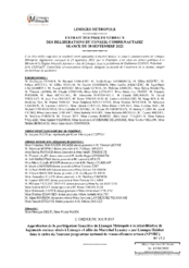 Approbation de la participation financière de Limoges Métropole à la réhabilitation de logements sociaux situés à Limoges «1 allée du Maréchal Lyautey » par Limoges Habitat dans le cadre du NPNRU