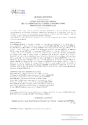 Budget annexe "zone d'activités de Verneuil-sur-Vienne - budget primitif 2026