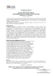 Adoption d'un règlement interne d'intégration des espaces communs de lotissements privés au domaine public communautaire