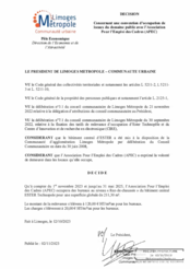 Décision concernant une convention d'occupation de locaux du domaine public avec l'Association Pour l'Emploi des Cadres (APEC)