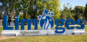 Second lettrage Limoges 2025 site internet Limoges Métropole 