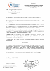 Décision concernant une convention d'occupation des locaux du domaine public avec la société NATURALYS