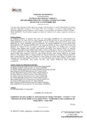 Exploitation des parcs publics de stationnement de Limoges Métropole - Avenant n° 3 à la Concession de service public avec la société EFFIA - Tarification et mise en paiement des bornes IRVE - Année 2023