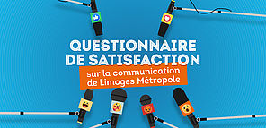 Image actualité questionnaire de satisfaction communication Limoges Métropole
