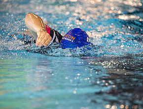 3e édition du Triathlon Limoges Métropole, natation - Agrandir l'image (fenêtre modale)