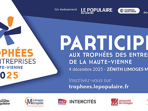 Trophée des entreprises 2025 Limoges Métropole 