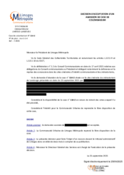 Décision d'acceptation d'un abandon de case de colombarium - 114_2