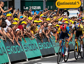 Arrivée du Tour de France 2023 à Limoges - Agrandir l'image (fenêtre modale)