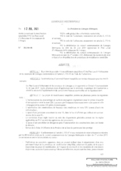 Arrêté prescrivant la modification simplifiée n°2 du Plan local d'urbanisme de la commune de Limoges