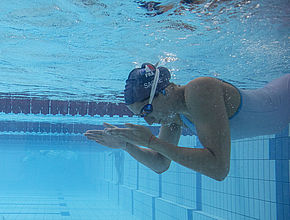 Entrainement à Limoges de l'équipe de France de Natation Paralympique pour les Jeux de Paris 2024 - Agrandir l'image (fenêtre modale)