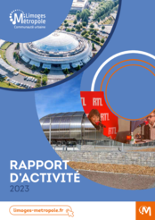 Rapport d'activité 2023 - Limoges Métropole 