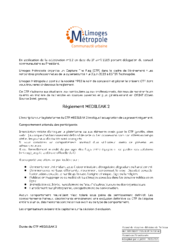 Règlement MEDILEAK 2