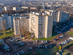 Galerie photos - Évolution du quartier des Portes Ferrées site internet Limoges Métropole - Agrandir l'image (fenêtre modale)