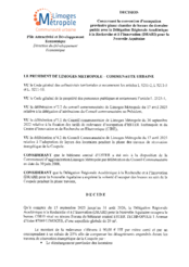 Décision concernant la convention d’occupation provisoire phase chantier de locaux du domaine public avec la DRARI pour la Nouvelle Aquitaine