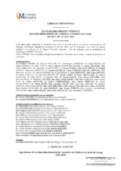 Approbation du schéma départemental de l'accueil et de l'habitat des gens du voyage 2023-2028