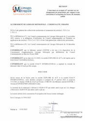 Décision concernant un avenant n°1 portant sur un changement de propriétaire par rapport à une convention d'occupation de locaux du domaine public avec EXPLORE ET ACT