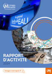 Rapport d'activité de Limoges Métropole 2024