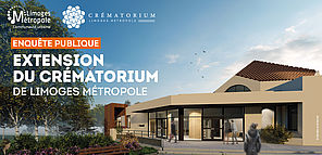 Enqupte publique extension du crématorium de Limoges Métropole