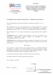 Décision concernant une convention d'occupation de locaux du domaine public avec la Délégation Régionale Académique à la Recherche et à l'innovation (DRARI) pour la Nouvelle Aquitaine