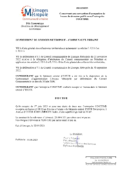 Décision concernant une convention d'occupation de locaux du domaine public avec l'entreprise COGITIME