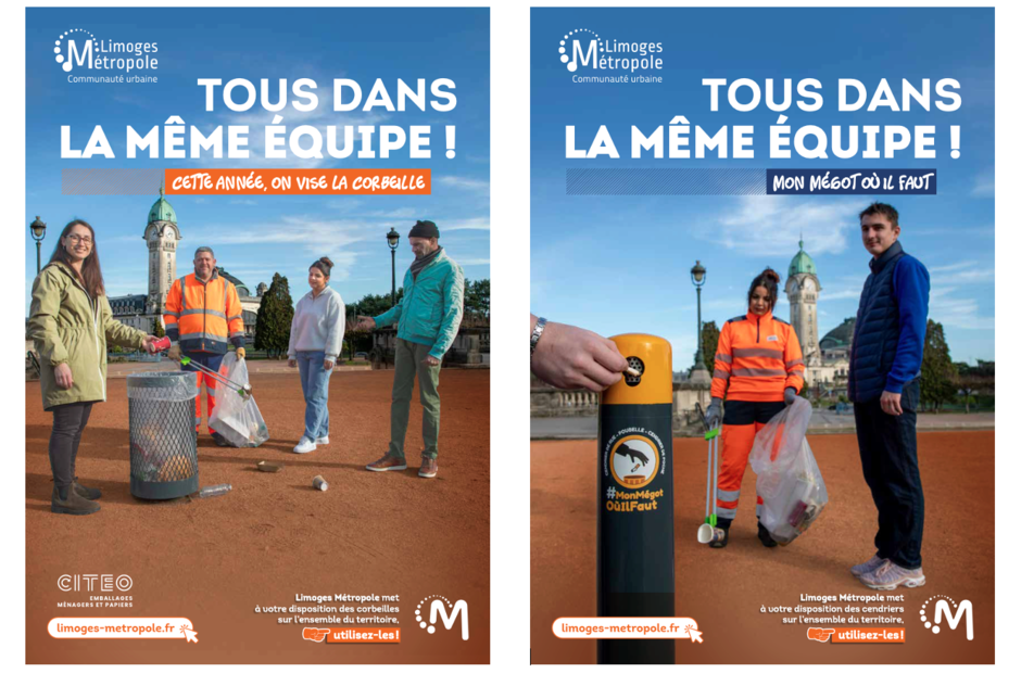 Campagne des déchets abandonnées 2026 Limoges Métropole - Agrandir l'image (fenêtre modale)