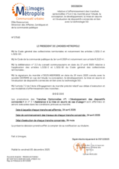 Décision relative à l’affermissement des tranches optionnelles n°1 et 2 du marché pour l’étude, la conception, le développement, la mise en oeuvre et l’évaluation de dispositifs connectés en lien avec la technologie 5G