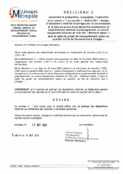 Décision n°1 concernant un avenant n°1 au marché n°2022-C1051 « Mission d'assistance à maîtrise d'ouvrage pour la co-conception et la mise en oeuvre d'une démarche collaborative et expérimentale destinée à préprogrammer un nouvel équipement