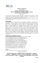 Garantie d'emprunt pour le logement social - Limoges Habitat - résidence "Montjovis" - réhabilitation / restructuration de 127 logements - 102, 104 et106 avenue de Montjovis à Limoges - contrat de la caisse des dépôts et consignations n°150585