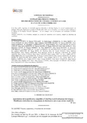 Approbation de la modification simplifiée n°2 du Plan local d'urbanisme de Solignac - Modification de la liste des changements de destination suite à une erreur matérielle