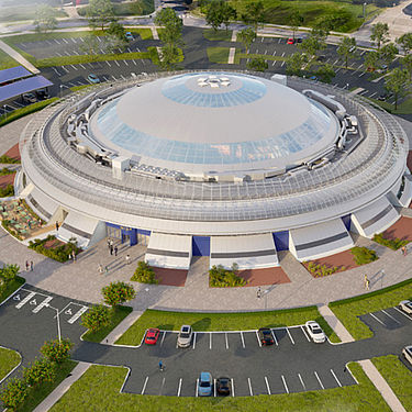 Image simulatin coupole d(Ester Technopole Limoges Métropole 2026 