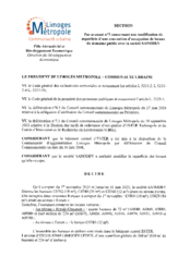 Décision par avenant n°3 concernant une modification de superficie d’une convention d’occupation de locaux du domaine public avec la société SANODEV