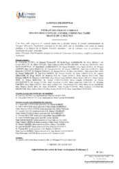 Approbation des cartes de bruit stratégiques d'échéance 4