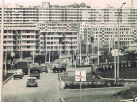 1971 - vue prise du boulevard mas Bouyol - archives municipales