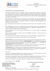 Décision de versement d'une aide à la Cybersécurité - SOLAC