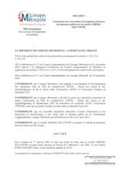 Décision concernant une convention d'occupation de locaux du domaine public avec la société MEDIA SOLUTIONS