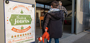 la Boîte à jouets 2024 dans les déchèteries de Limoges Métropole 