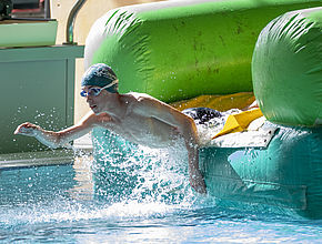 3e édition du Triathlon Limoges Métropole, natation enfants - Agrandir l'image (fenêtre modale)