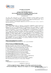 Arrêt du projet de révision « allégée » n°6 du Plan local d’urbanisme de la commune de Limoges – Réduction d’un Espace vert d’intérêt paysager (EVIP)