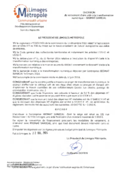 Décision de versement d'une aide à la transformation numérique - BIGMAT SANICAL