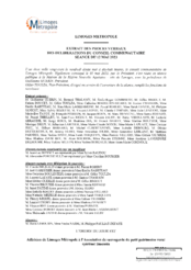 Adhésion de Limoges Métropole à l’Association de sauvegarde du petit patrimoine rural spirituel limousin