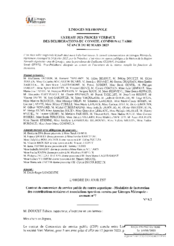 Contrat de concession de service public du centre aquatique - Modalités de facturation des contributions scolaires et associations sportives versées par Limoges Métropole - avenant n°7