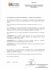 Décision concernant une convention d'occupation de locaux du domaine public avec la société ONCOMEDICS